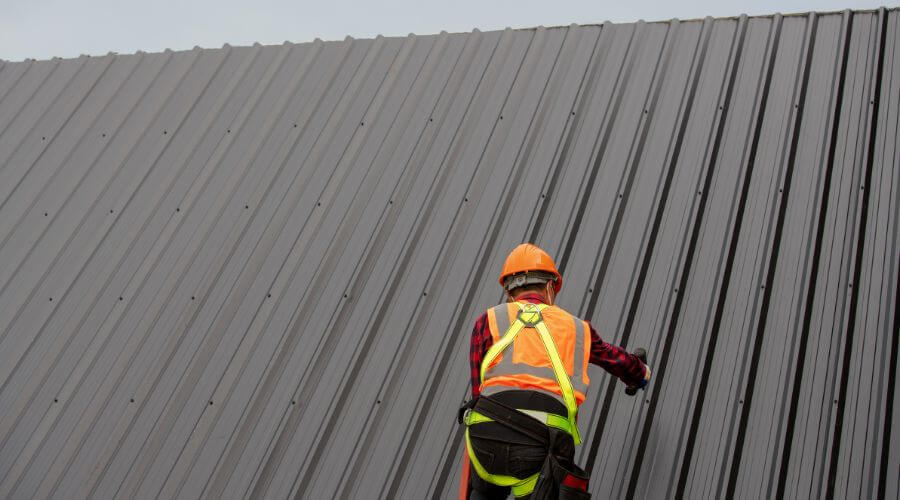 Professional metal roof installation in Rustburg, VA